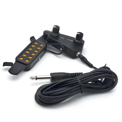 DM-4 Skysonic Guitar Pickup Passive Acoustic Guitar Sound Hole Pickup Clear Sound with Tone and Volume Control