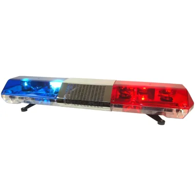 Halogen Rotating Emergency Ambulance Lightbar 12Volt Strobe Truck Roof Light Bar with Siren