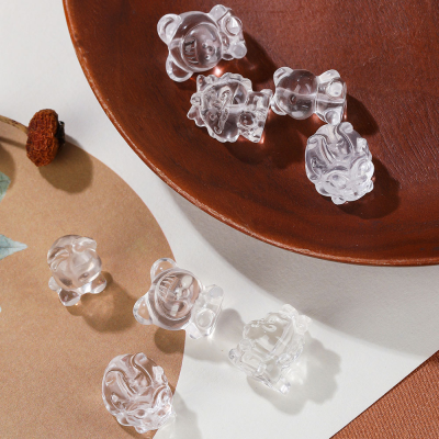 Hot Sale clear Quartz Cute Mini Crystal Animals Crystal Carved Crystal for Gift.