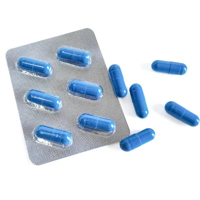 Private Label Men's Adult Dietary Fiber Herbal Energy Capsules Supports Vitality Immune Support in Stock Factory Direct OEM