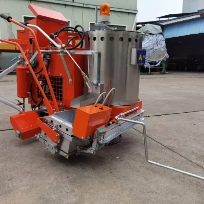 Value-Pricing Thermoplastic Raised Vibration Road Marking Machine 0-10mm Raised Height for Road Safety Line Construction