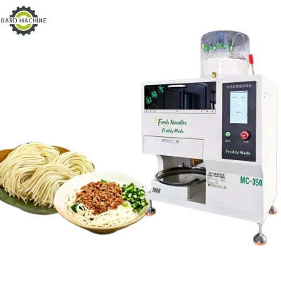 Small Electric Multifunctional Noodle Machine, Fully Auto Commercial Fresh Noodle Maker Integrating Mixer and Dough Press