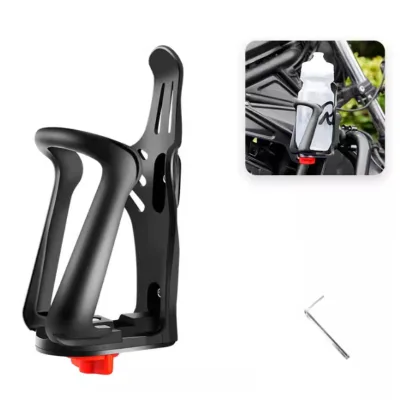 Hot Selling Black MTB Bicycle Water Bottle Holder Shockproof Plastic Resin Drinks Holder for Bikes