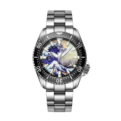 Men Dress Chines Second Pin Japanese Custom Logo Skeleton Mens Mechanical Watches Selling Automatic Machines Watch