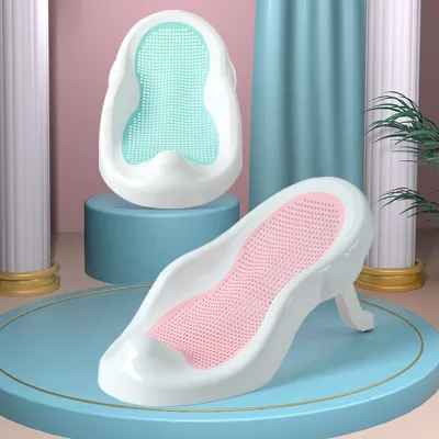 3 Colors Baby Shower Rack Non-Slip Bathtub Seat Support Mat Safety Security Infant Bath Support Rack