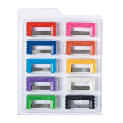 Easyinsmile Dental Consumables Material Strip Dental Orthodontic Manual IPR Stripping System Kit for Polishing