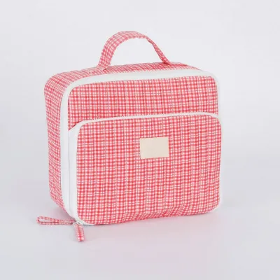 For Floral Zipper Portable Lightweight Multi-Functional Storage Travel Accessories Clutch Bag for Bag Custom Makeup Bag