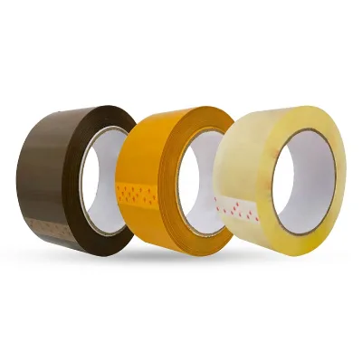 Custom Logo Matt Brown Adhesive Packing Tape OPP Waterproof Adhesive Tapes Shipping Sealing Packing Tape