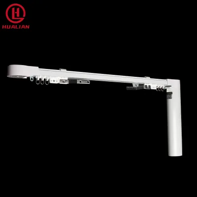 Electric Smart Curtain Motorized Telescopic Extendable Curtain Track Adjustable Track