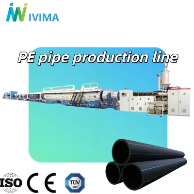 Industrial Standard Plastic HDPE Pipe Manufacturing Machine for Gas Transport