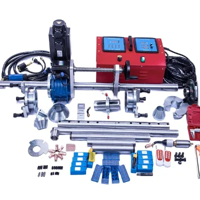 Liner CNC Auto Remote Controller Boring and Welding Tool Machine 3.8KW Servo