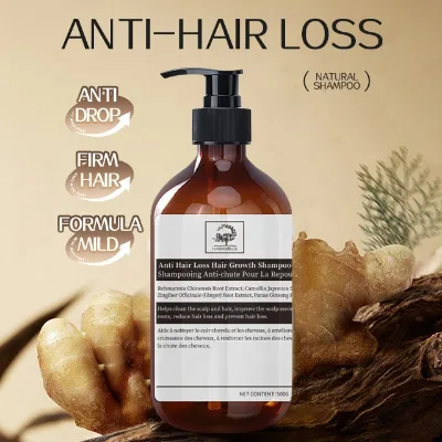 New Hair Growth Products Alopecia Treatment Natural Plant Extract 500ml Anti Hair Lose Shampoo for Men and Women