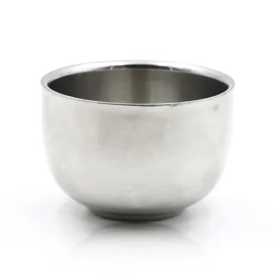 High Quality Shaving Bowl Hot Selling Stainless Steel Professional Men's Care Shaving Bowl for Salon
