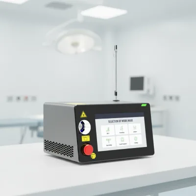 510K Advanced 1470nm/1940nm Surgical Diode Laser EVLT EVLA Endovenous Laser Treatment Varicose Veins Ablation Portable Air