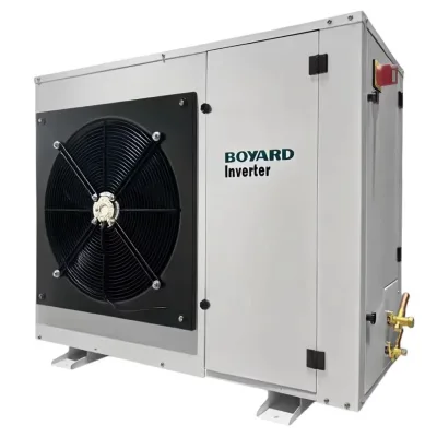 A2L Inverter Condensing Unit for Supermarket Display Case Commercial Kitchen Walk-in Chiller Outdoor Unit
