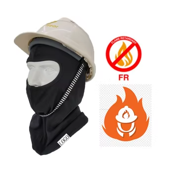 FR Mask Balaclava Premium Fire Resistant Safety Hard Hat Liner Cotton Breathable Welding Flame Resistant Fire Fighter Balaclava