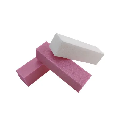 Professional High Quality Nail Buffer Block 4 Way Nail Buffer Flower Printed Nail Buffer