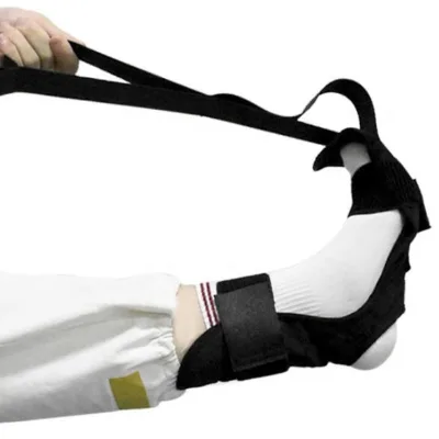 Foot Stretcher Calf Stretcher Rope Segmented Yoga Stretching Resistance Bands Legs Calf Stretching Muscle Relaxation