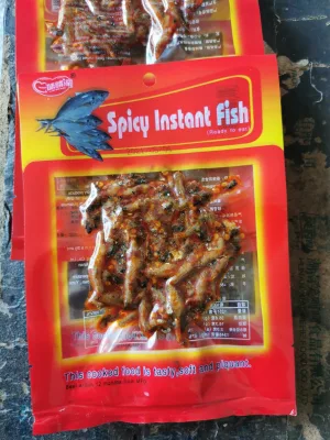 OEM/ODM Accept Spicy Anchovy Spicy Fried Fish Snack