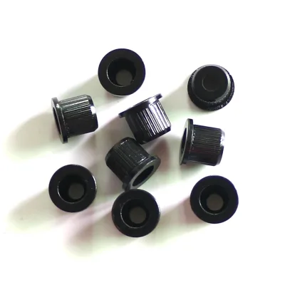 Wholesale Steel Black Coated String Ferrule for 10mm Holes Electric Guitar Accessories