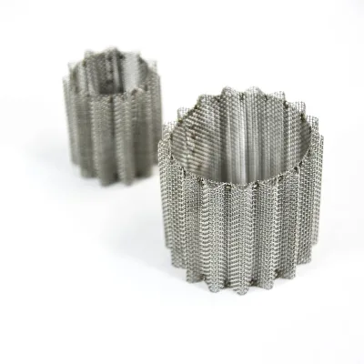 Customized Stainless Steel Wire Mesh Welding Network Folding Filter Mesh for Construction Industry