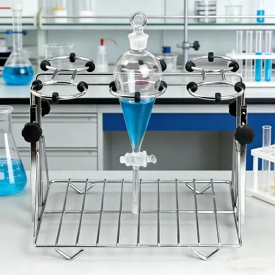 For Separating Funnel Stainless Steel Wire Adjustable Funnel Rack Funnel Stand