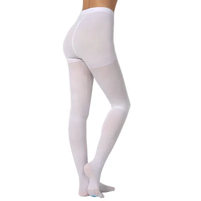 Medical Compression Socks Logo Custom Anti Embolism Compression Stockings for Nurse Hospital Style Surgical Stockings