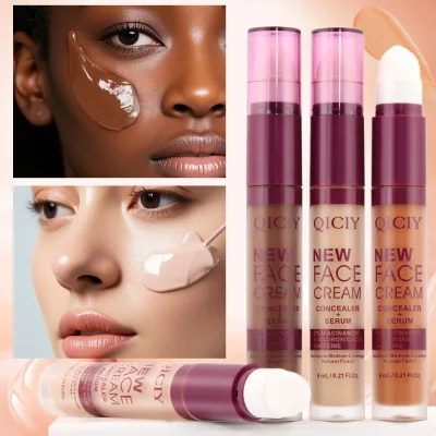 6-color Concealer for Contouring and Brightening, Nose Shadow, and Highlighter Stick