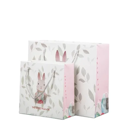 Eco-Friendly Recyclable Paper Bags for Clothing Packing Sustainable Shopping Solution