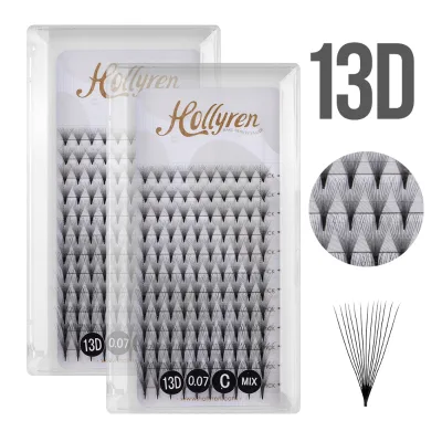 Wholesale Cashmere Premade Volume Fans Eyelash Private Label Korean Pbt Promade Eyelash Extensions