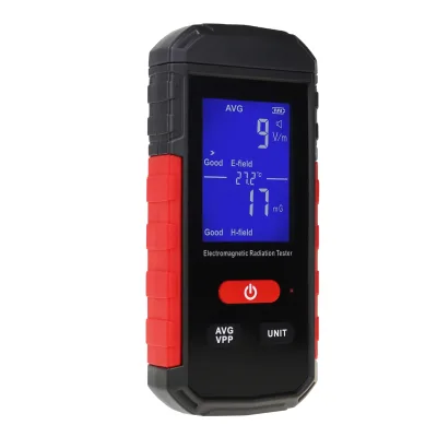 Rechargeable Digital EMF Meter | Portable Electromagnetic Field Detector for Home & Office with LCD Display (OEM Available)