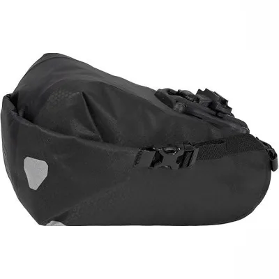 Durable Bikepacking Bike Saddle Bag That Fits Tools Gear with Reflective Details for Outdoor Riding Travel Use