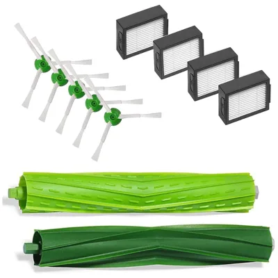 Cloth Mop Pads Roller Side Brush Hepa Filter Vacuum Cleaner Parts Fit for Combo Spare Parts
