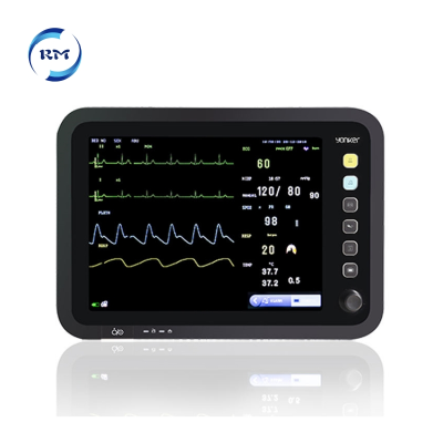 Good Quality Assurance Multi-Parameter Touch Screen Ecg Waveform Compatible ICU Monitoring System