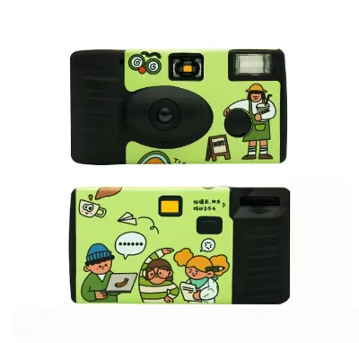 Wholesale Party Favors 27 Photos Fixed Focus Customized Film Disposable Camera With Flash