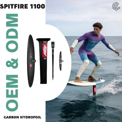 Axis Foil Spitfire 1100 HM Carbon Mast Wingfoil SUP Paddle Surfboard Wave Foil Kitesurf Water Play Board Hydrofoil