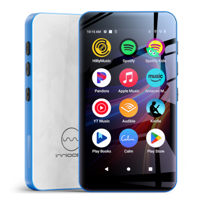 4 Inch Big Screen for Android MP4 Player with 3+32GB Storage WiFi Built-in Speaker Zinc Alloy