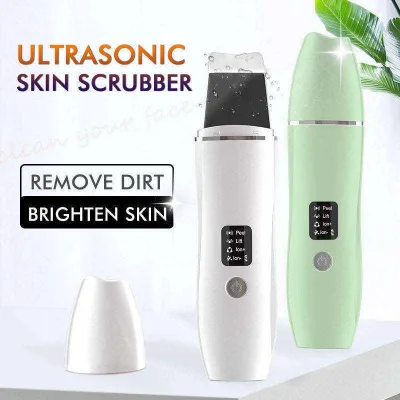 Portable Vibration Facial Cleaning Device Wireless Rechargeable Household Care Instrument