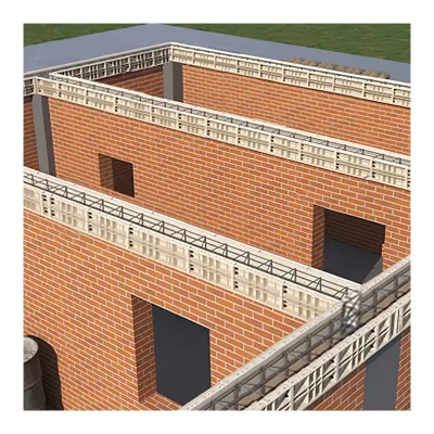 Adjustable Flexible Reusable House Form Brace Curve Beam Plastic Concrete Moulds Formwork Mold for Sale