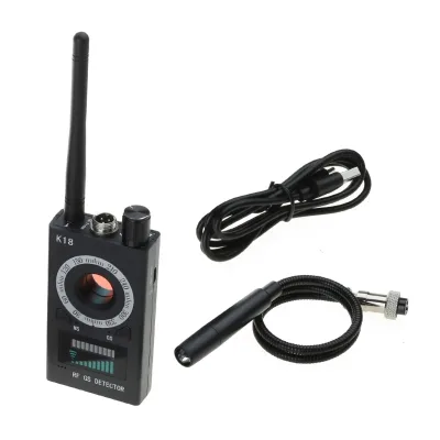 K18 R2L Multi-function Anti Detector Mini Audio GSM Finder GPS Signal Lens RF Locator Tracker Wireless Detect USB Cable