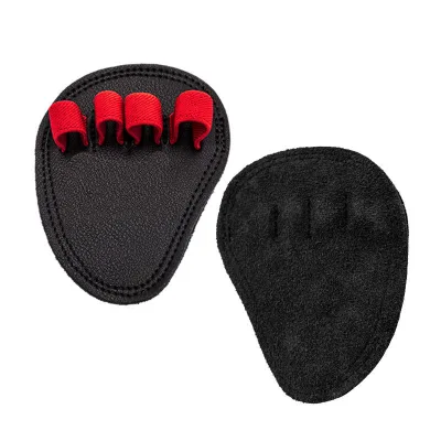 Weightlifting Powerlifting 4 Finger Palm Protection Fitness Grips Pads for Women and Men