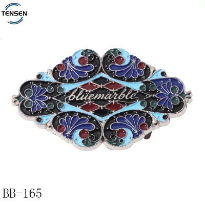 Designer Belt Buckle Manufacturer Custom Enamel Logo Plate Buckle Die Casting Leather Waist Metal Name Cowboy Western Buckles