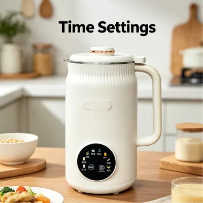 8-in-1 Nut Milk Maker Soy Almond Oat Milk Maker with Auto Clean Delay Start Keep Warm with Nut Milk Bag Plant Based Milk Machine