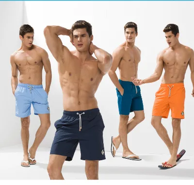 High Quality Custom Logo Beach Shorts Sublimation Printed Men Beach Shorts Swim Trunks for Wholesale