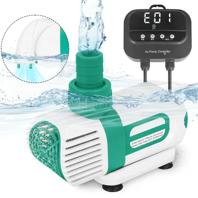 7Magic 13/18/25/40/50/60/80W Fountain Pump Filter Fish Pond Aquarium Water Pump Tank Fountain
