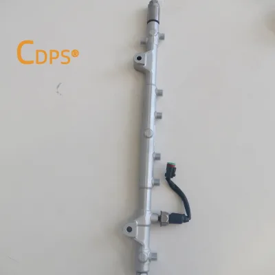 Construction Machinery Engine 4384648 Steel Fuel Common Rail Pipe for Diesel Engine