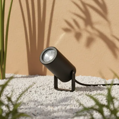 Fulidi S1603-LED 3-Year Warranty 3W 12V Induction Garden Spike Lights with Spike 2700K Soft Warm White CE ROHS Certified