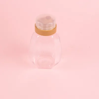 Factory Wholesale 500gr Honey Volume PET Honey Bottle with Lids