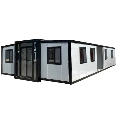 30ft Portable Foldable Prefab House with Strong Steel Frame and Wall Panels