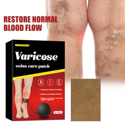 MIAOSANSHU OEM ODM Varicose Veins Patch for Body-Relieve Skin Swelling & Improve Circulation